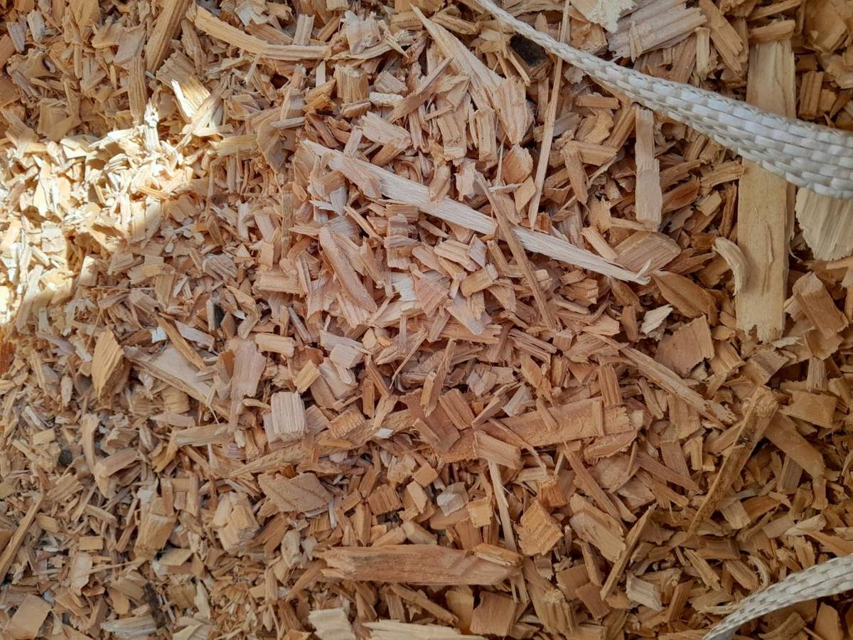 Dřevní štěpka na prodej