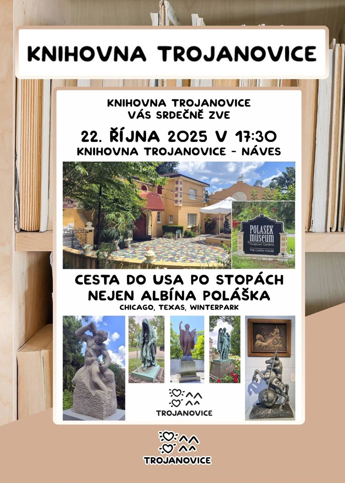 22. října 2025 v 17:30 hodin O své zážitky z cest se s vámi rádi podělí David Mořkovský a Jiří Novotný. Těšíme se na vás :-)