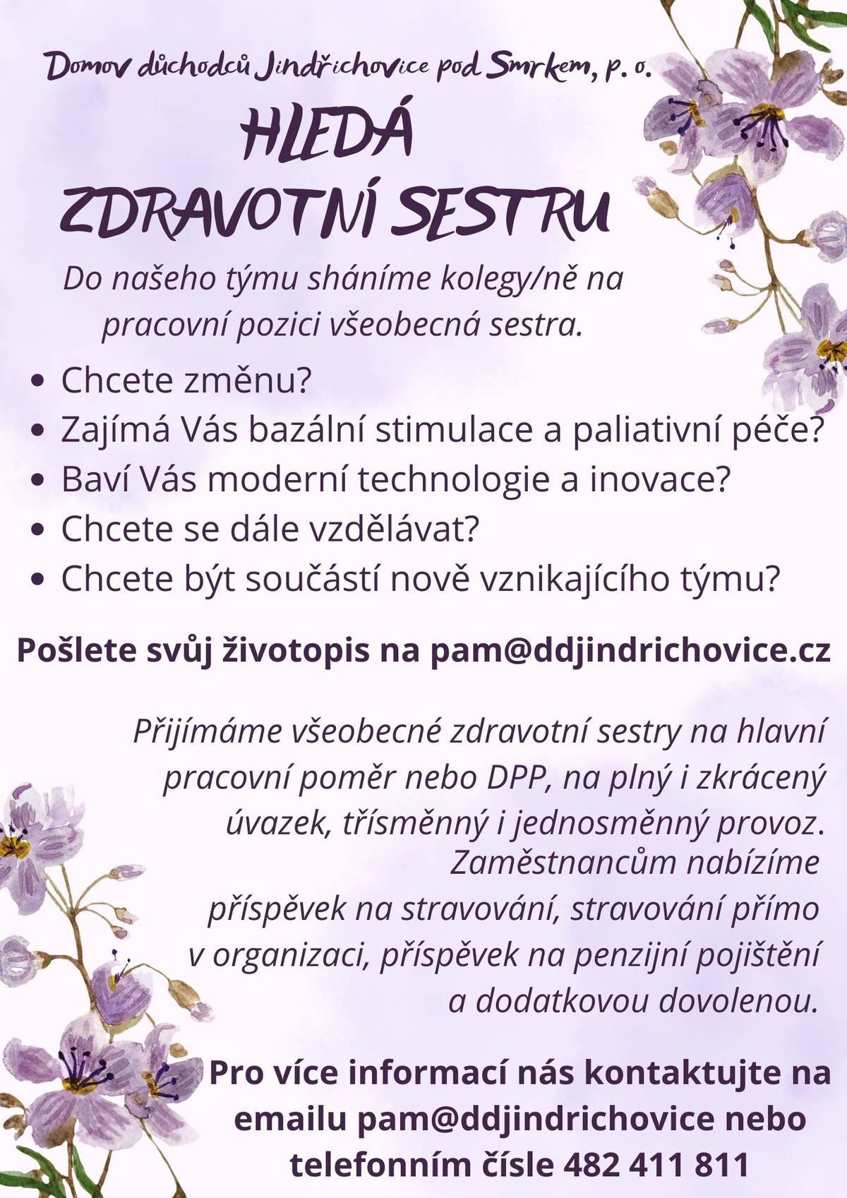 Domov důchodců Jindřichovice pod Smrkem