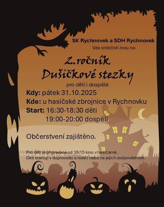 Dušičková stezka 2025