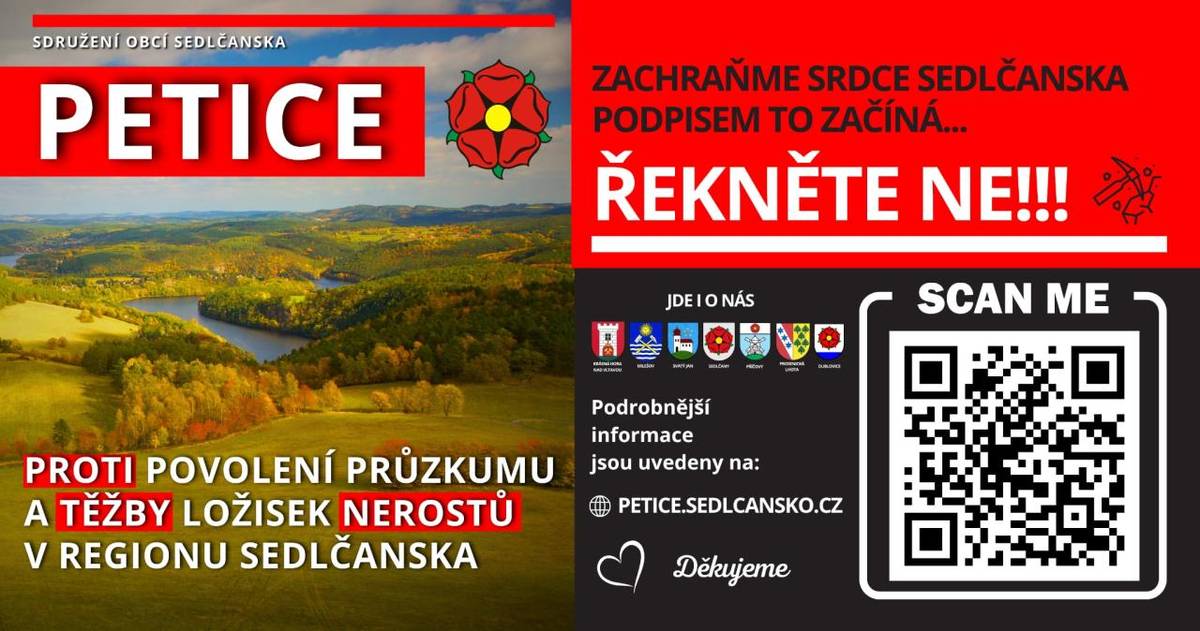 Petici je možné podepsat i u nás na Obecním úřadě v Solenicích v úředních hodinách.