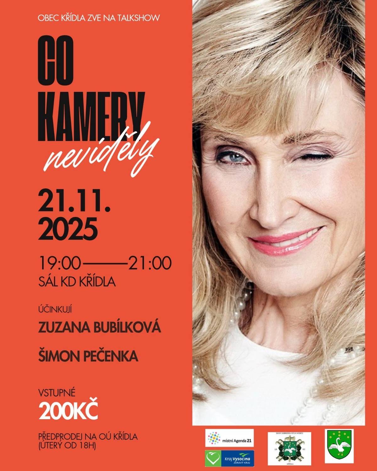 1) Společnost AVE oznamuje, že poslední vývoz bio odpadu v letošním roce se uskuteční ve středu 22. října. 2) MUDr. Kozárová oznamuje, že v pondělí 27. října bude z organizačních důvodů ordinace otevřena v Bobrové od 7 do 12 hodin. 3) V den státního svátku 28. října bude místní prodejna COOP uzavřena. 4) V úterý 28. října se uskuteční sběr nebezpečného odpadu. Pojízdná sběrna bude připravena od 8.30 do 8.45 hodin před kulturním domem. Žádáme občany, aby do tohoto sběru nedávali žádné elektrospotřebiče. Ty noste do stodoly u Bytového domu č. 5. 5) Pozvánka na talkshow Co kamery neviděly níže.