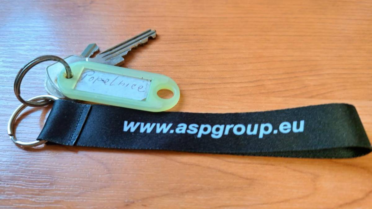 Ztracené klíče jsou uloženy na OÚ.