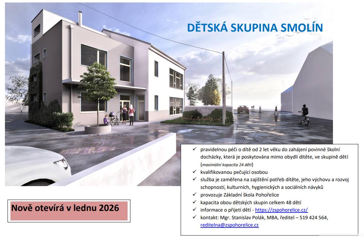 Otevíráme v lednu 2026