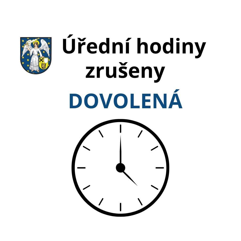 V pondělí 27.10.2025 je obecní úřad uzavřen - dovolená