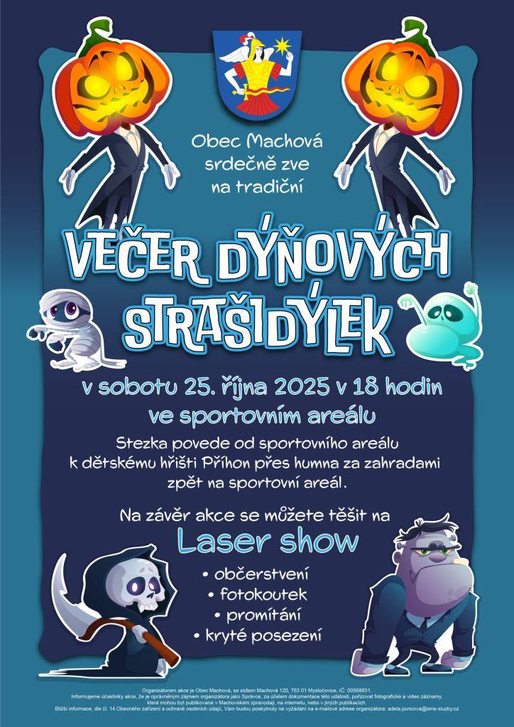 Obec Machová Vás srdečně zve: