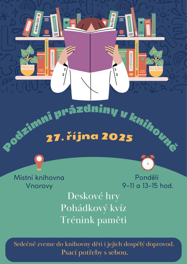 V pondělí 27. října 2025