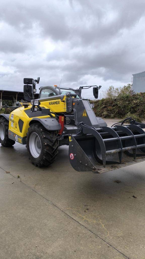 ákup nakladača KRAMER 3610 na zberný dvor a kompostáreň