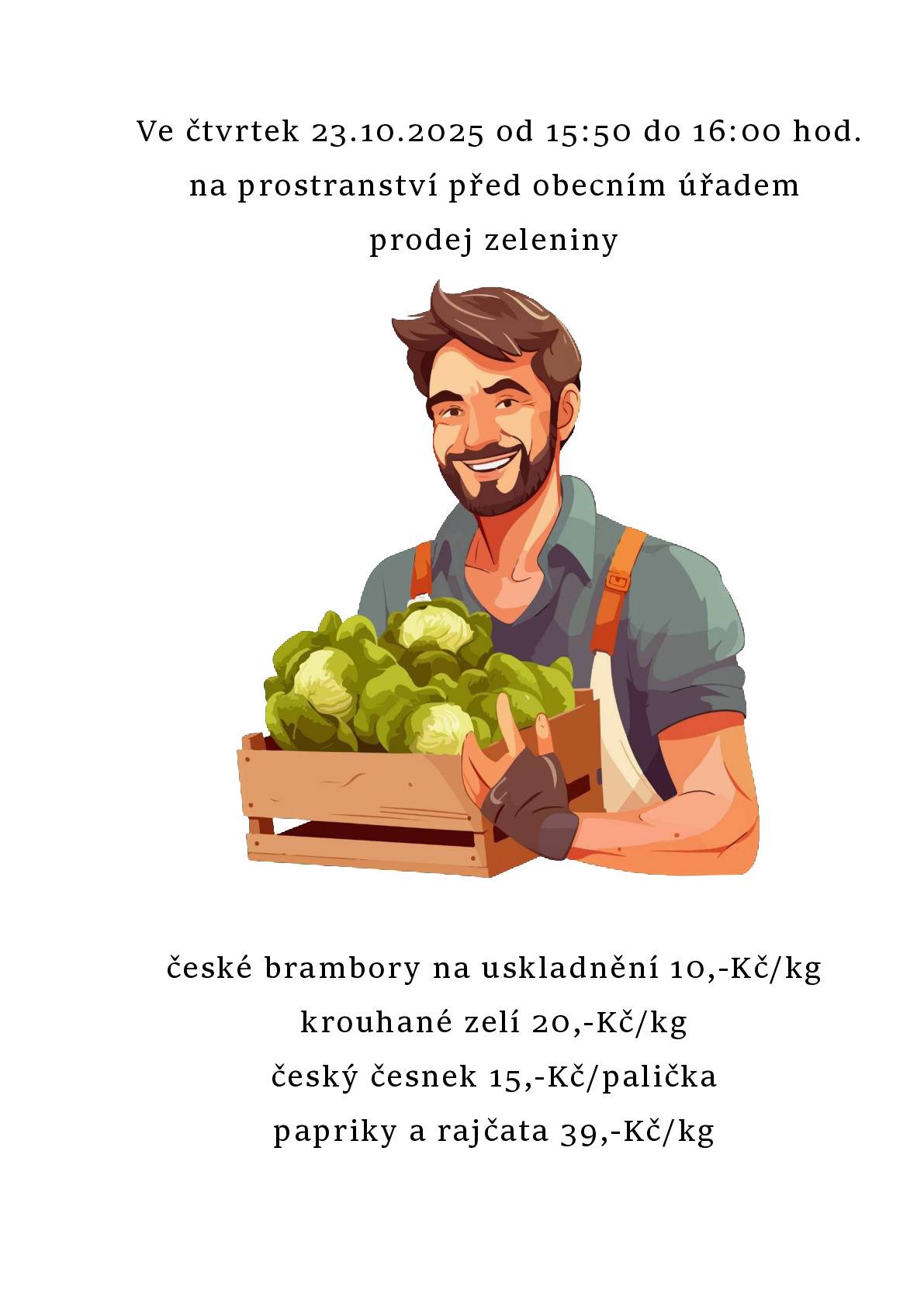 ve čtvrtek 23.10.2025 od15:50 do 16:00 hod