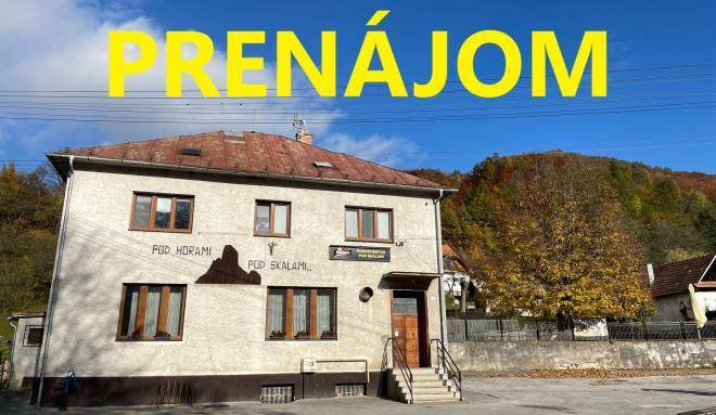 Obec Červený Kameň ponúka na prenájom obchodné a kancelárske priestory. V minulosti boli využívané ako pohostinstvo. K priestoru prislúcha aj exteriérová časť.