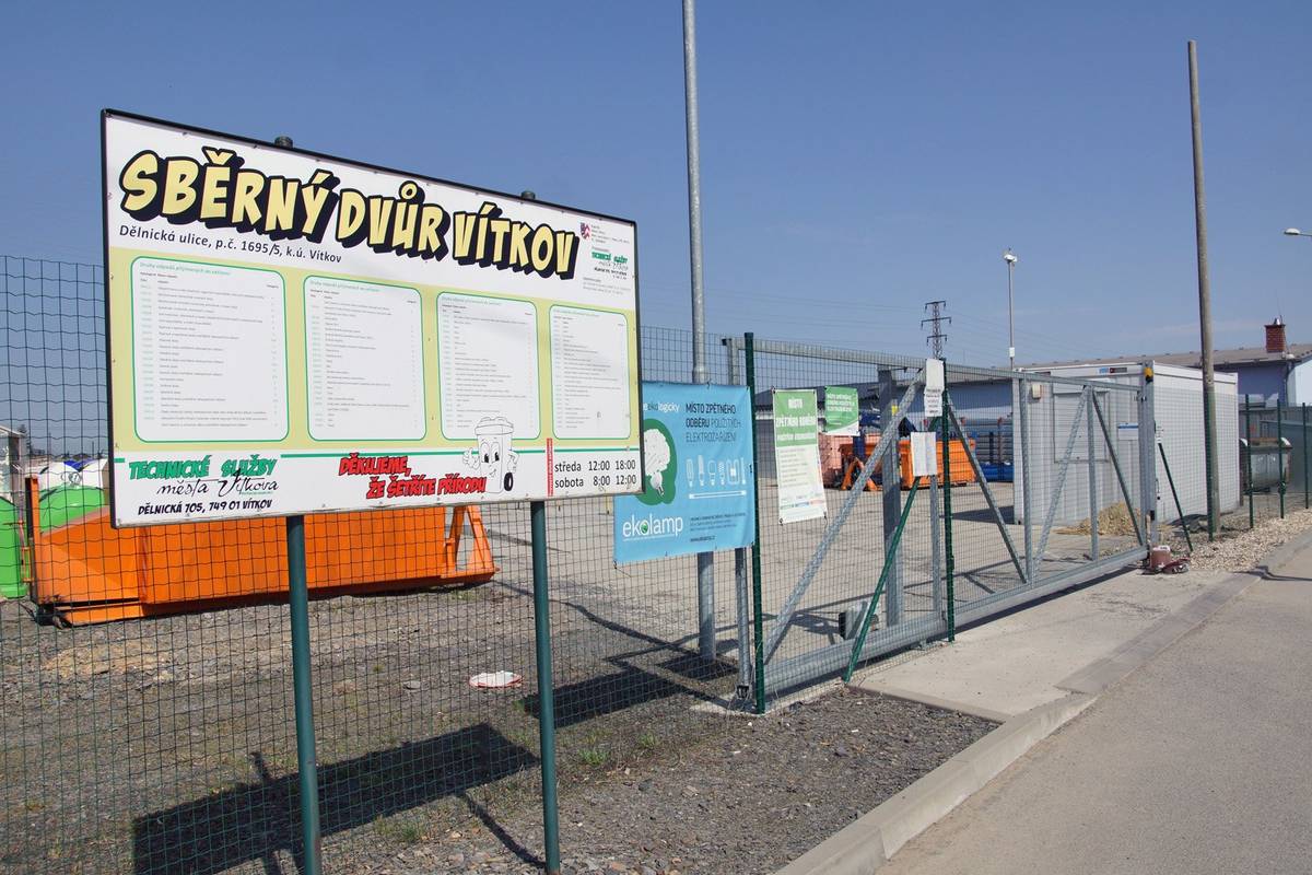 Technické služby informují občany, že ve státní svátek v úterý 28.10.2025 bude sběrný dvůr otevřen jako obvykle - od 10:00 do 14:00 hodin.