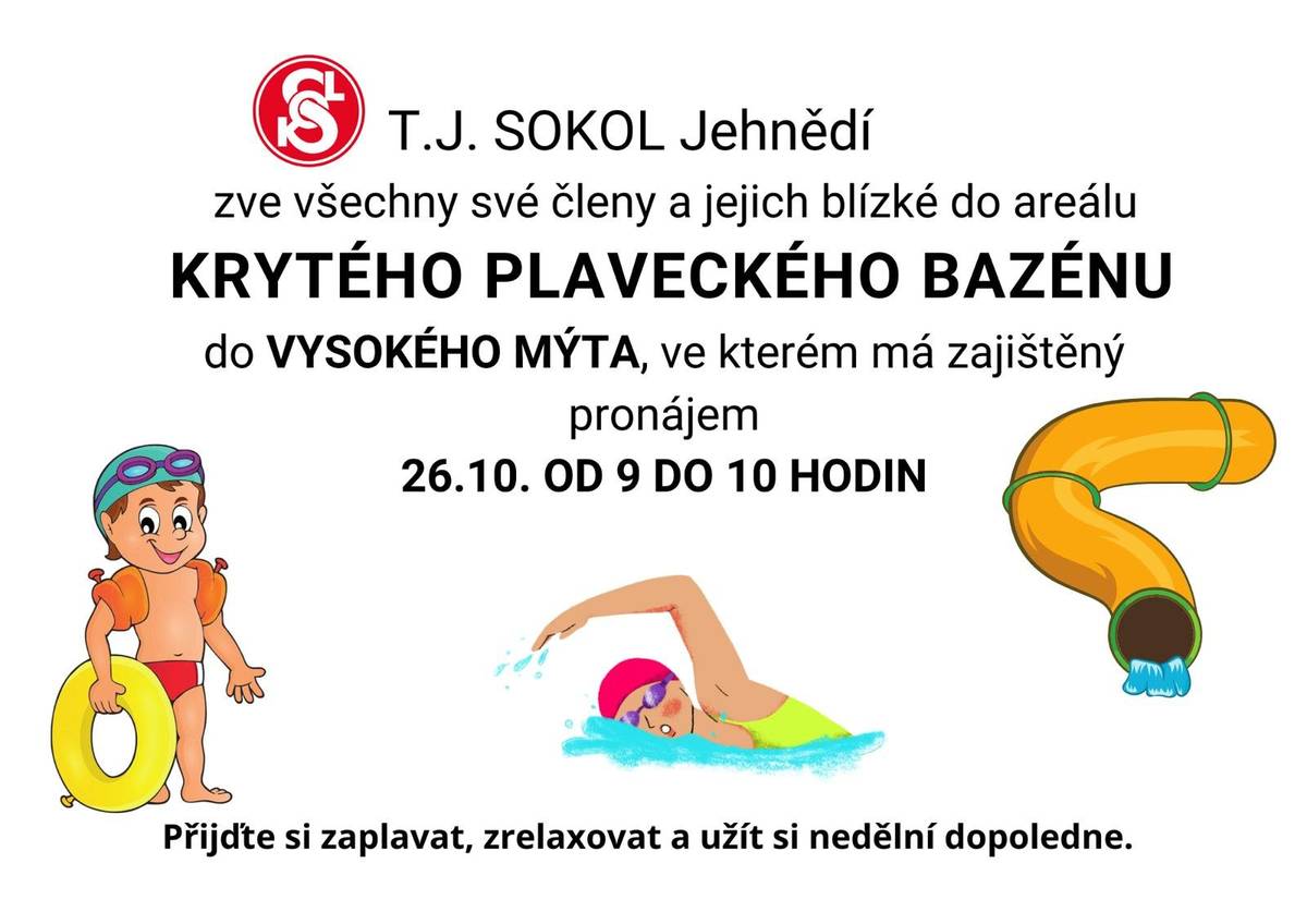 pojďme si společně zaplavat