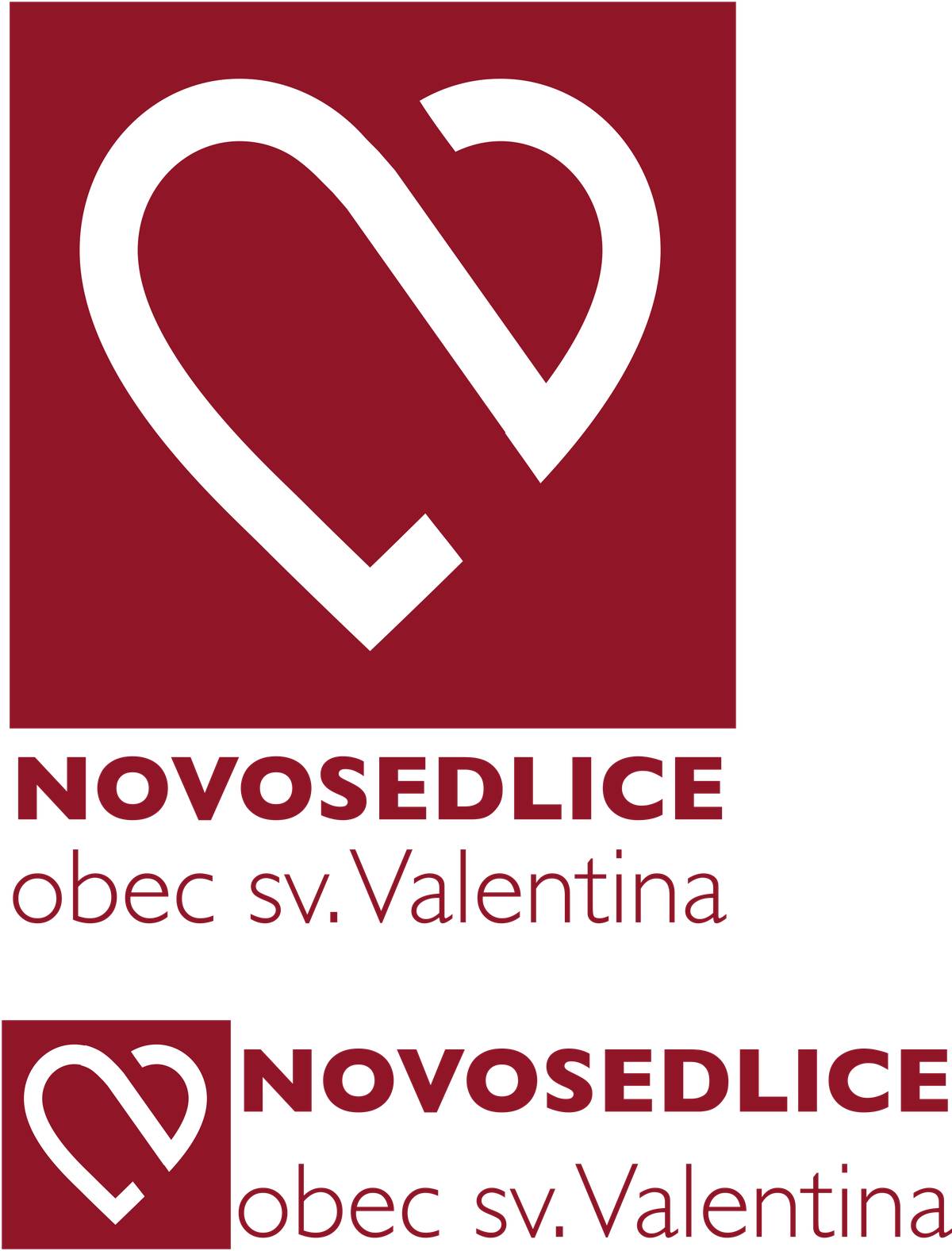 Na včerejším zasedání zastupitelstva (22. 10. 2025) bylo schváleno nové logo obce, které nám pomůže lépe se prezentovat v médiích, na sociálních sítích i v dalších formách propagace.     Logo nenahrazuje obecní znak – ten zůstává pro úřední záležitosti. Ale pozor! I pro použití loga platí určitá pravidla – ta najdete na webu obce www.novosedlice.cz/logo-obce     A proč právě takto? Logo navazuje na barevnost obecního znaku a postavu sv. Valentina, patrona obce. Tvar srdce symbolizuje nejen Valentina, ale i pekařskou tradici a preclíky spojené s dřívější Valentinskou poutí.     Na webu najdete i manuál k užití a další varianty loga www.novosedlice.cz/logo-obce