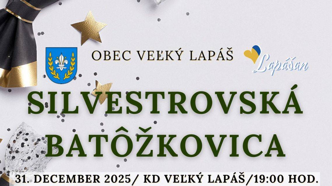 31.12.2025, KD Veľký Lapáš