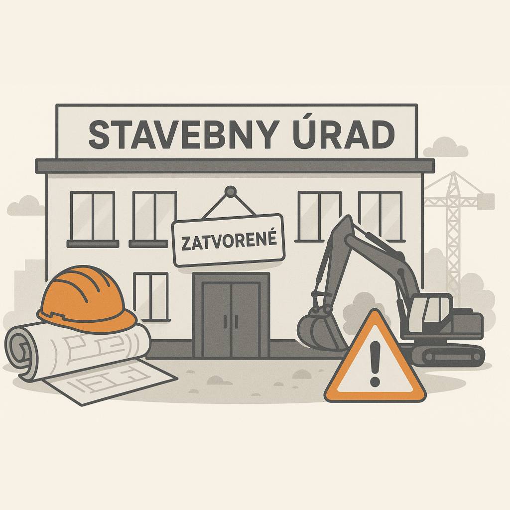 Informácia o neplánovanom uzavretí Stavebného úradu obce Skalka nad Váhom.