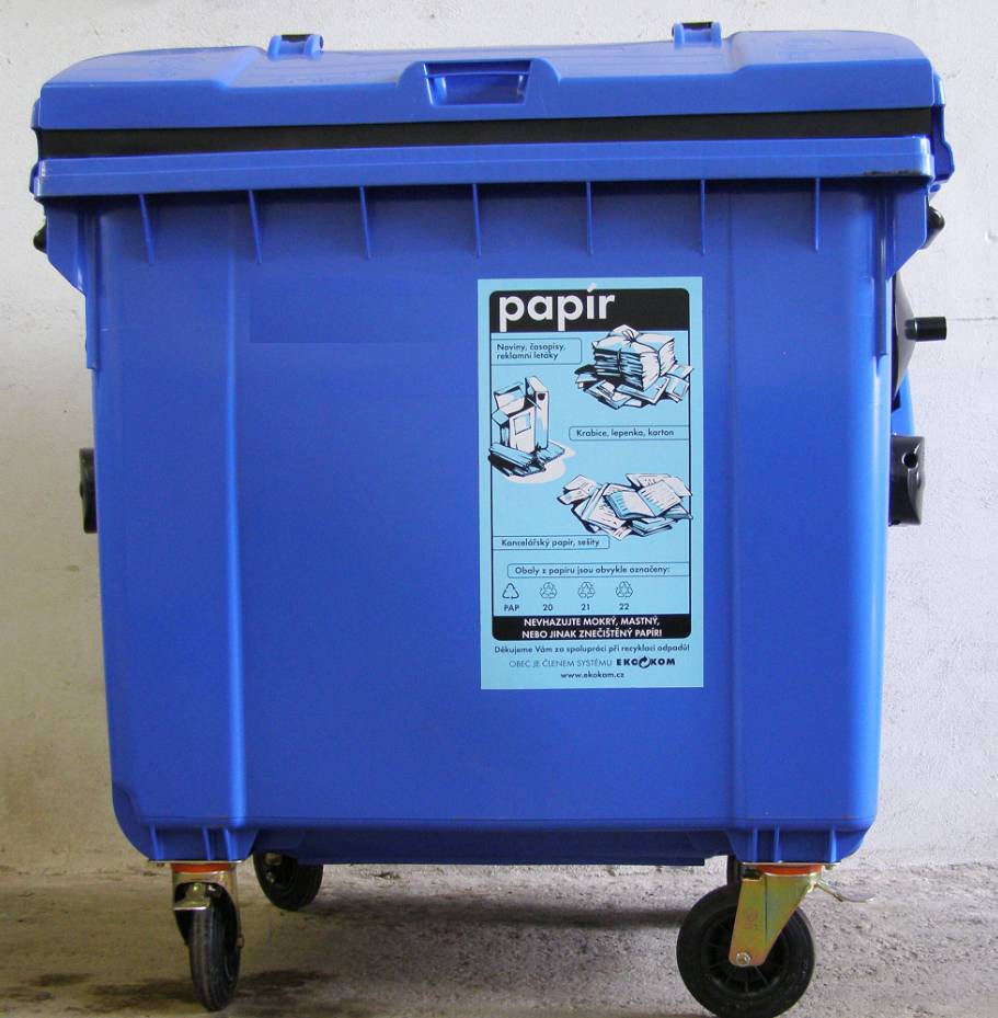 Svoz tříděného odpadu PAPÍR v úterý 28.10.2025 proběhne i když je státní svátek Nádoby DTD přistavte ke svozu. Děkujeme