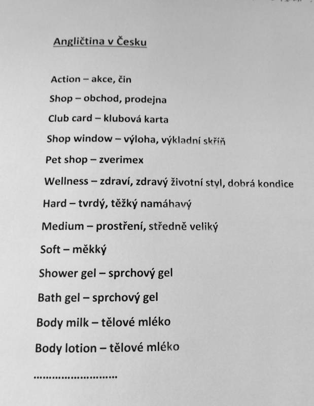 Na hale se nás 23. října 2025 sešlo 9 a lektorka