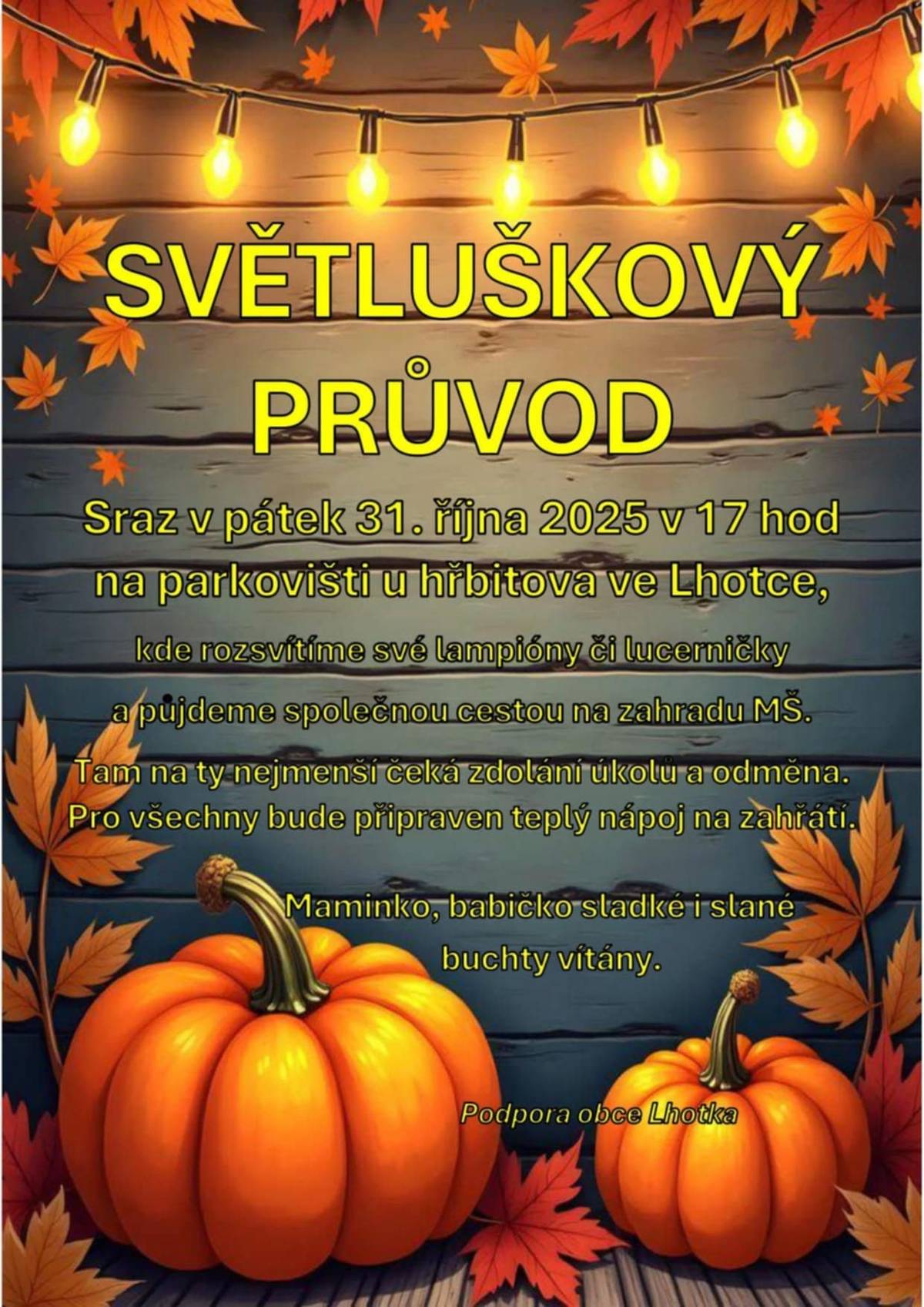 pátek 31.10. 2025