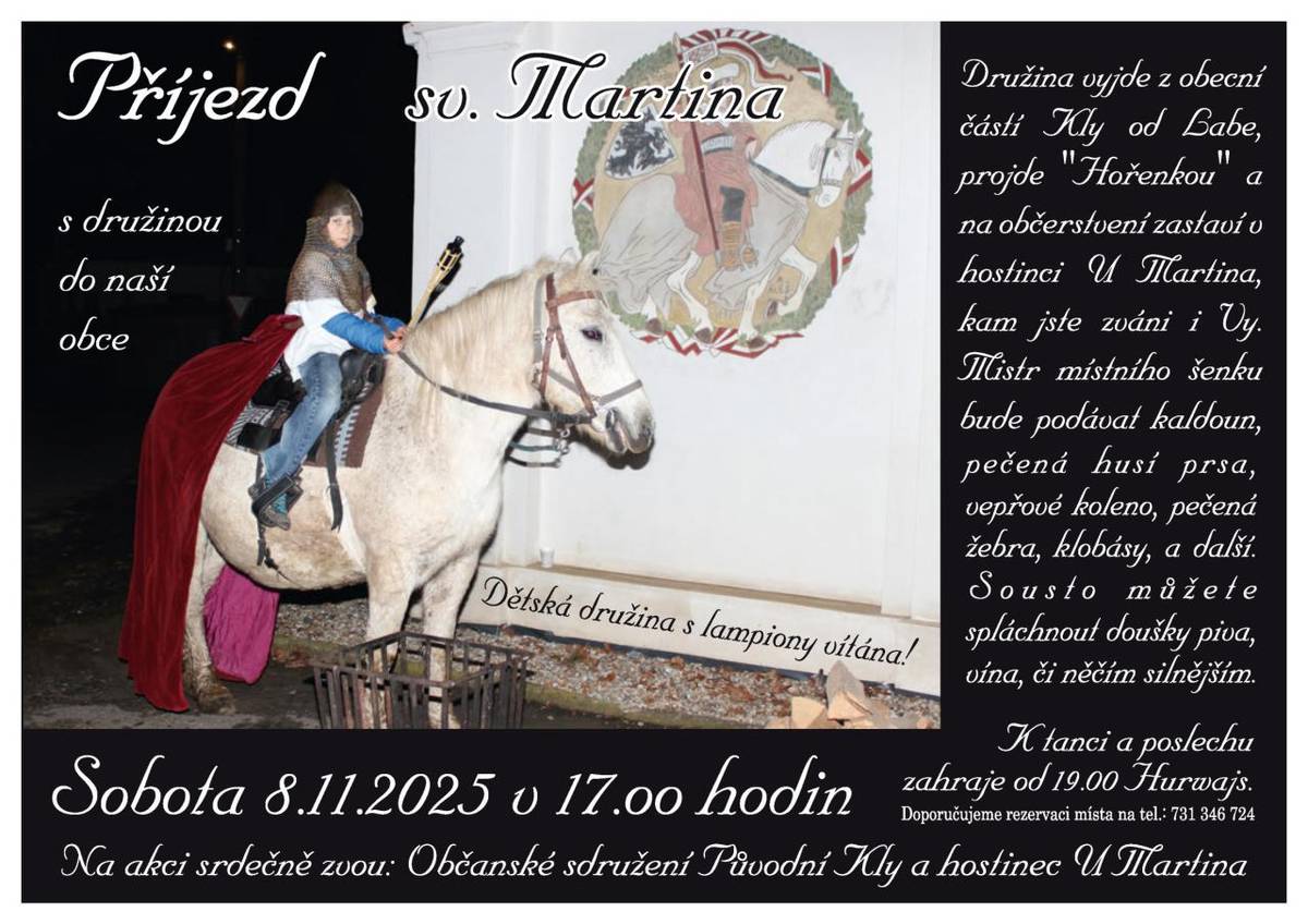 Příjezd sv. Martina