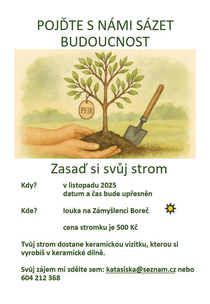 Dobrý den, přikládáme pozvánku na zajímavou akci v naší obci.