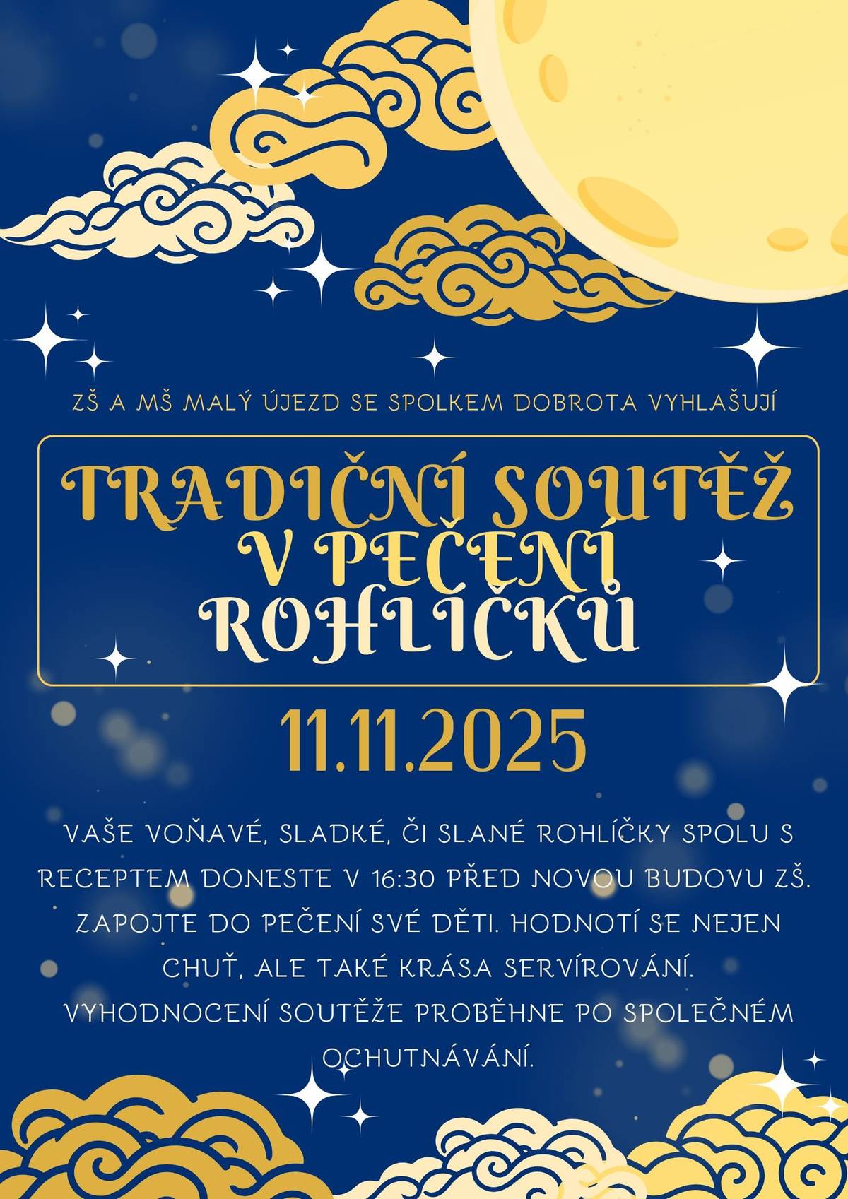 Soutěž v pečení rohlíčků