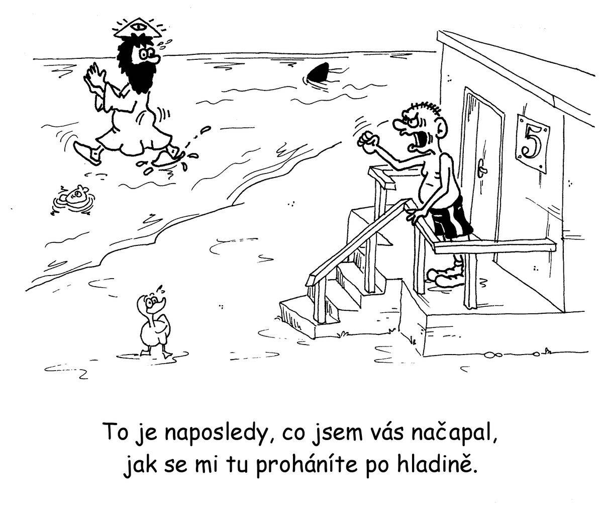 Nezvyklý jev na hladině moře