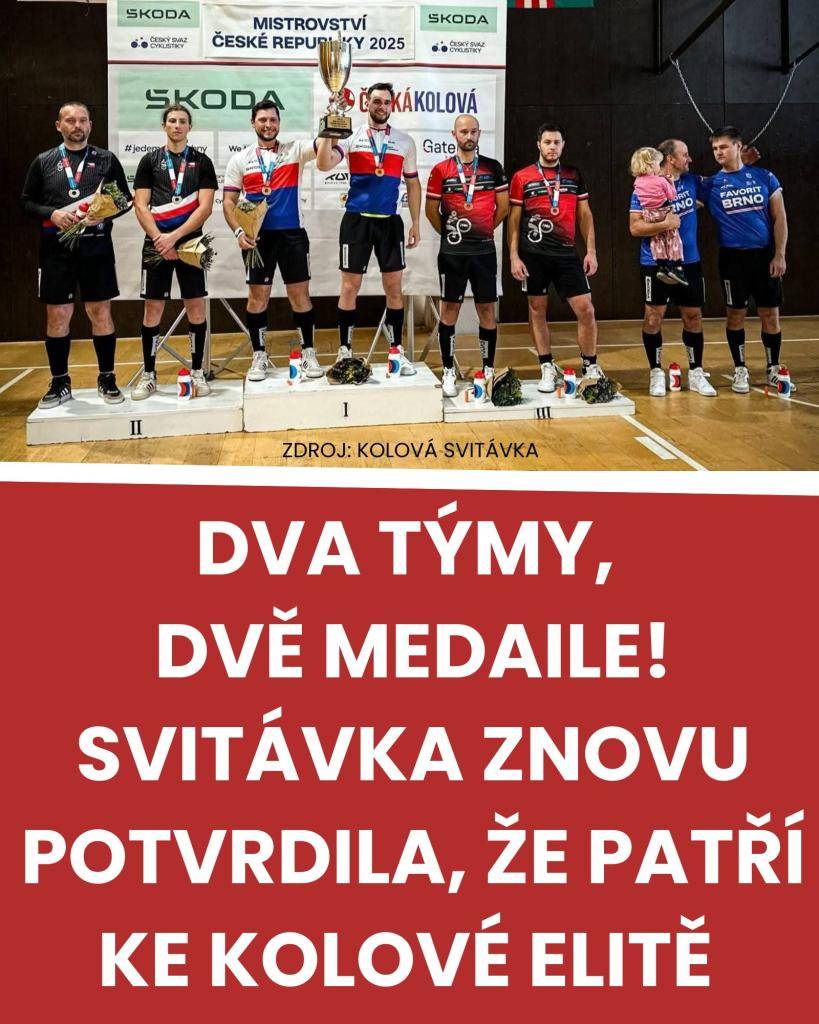 Finále extraligy kolové v Praze přineslo napínavou podívanou i velký úspěch pro okres Blansko. Ze čtyř nejlepších týmů Česka byly hned dva ze Svitávky, a oba si odvezly cenné kovy!