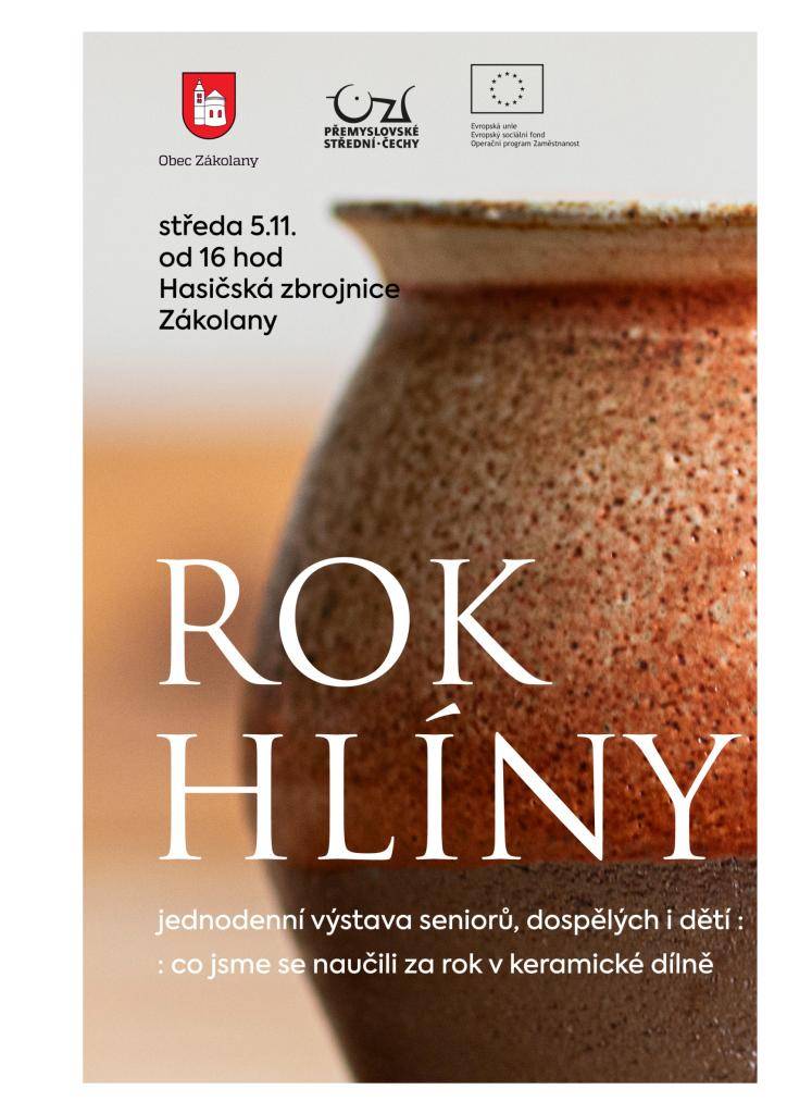 Výstava seniorů v Zákolanech - keramika