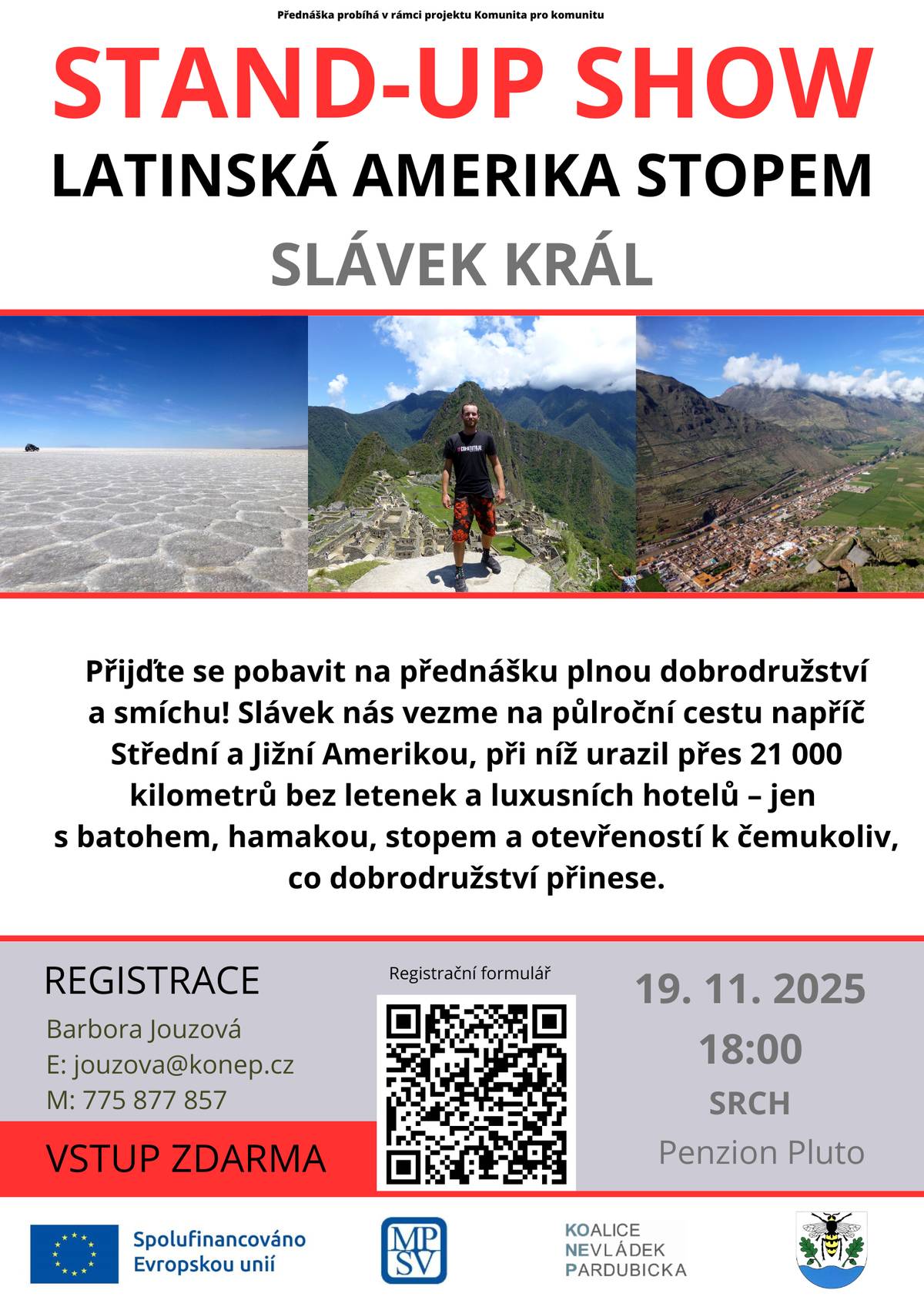 Latinská Amerika stopem - Slávek Král - viz. příloha.