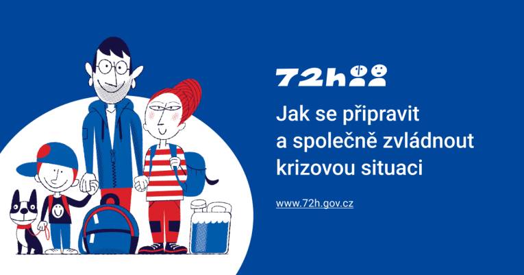 V krizových situacích bývají nejnáročnější první tři dny. Když se dobře připravíme, zvládneme je s větším klidem. Dokážeme pomoci ostatním. A umožníme záchranným složkám, aby se soustředily na pomoc těm, kteří jsou v ohrožení života. Níže přikládáme příručku ke stažení.  Další informace: https://www.72h.gov.cz/cs