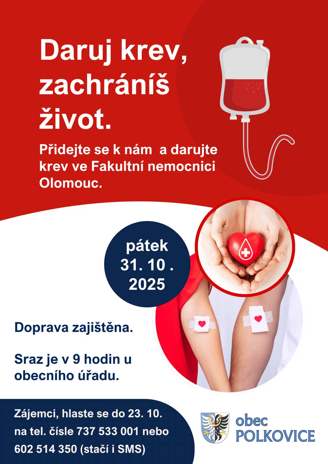 Daruj krev, Polkovice.png