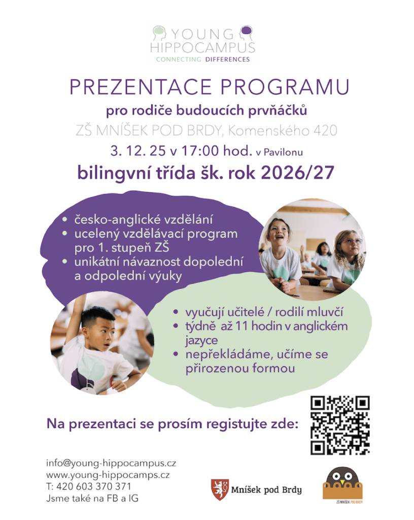 - ZŠ MNÍŠEK POD BRDY dne 3.12.2025 -