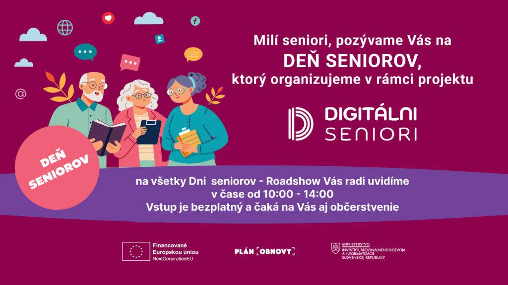 Deň seniorov - Roadshow 2025