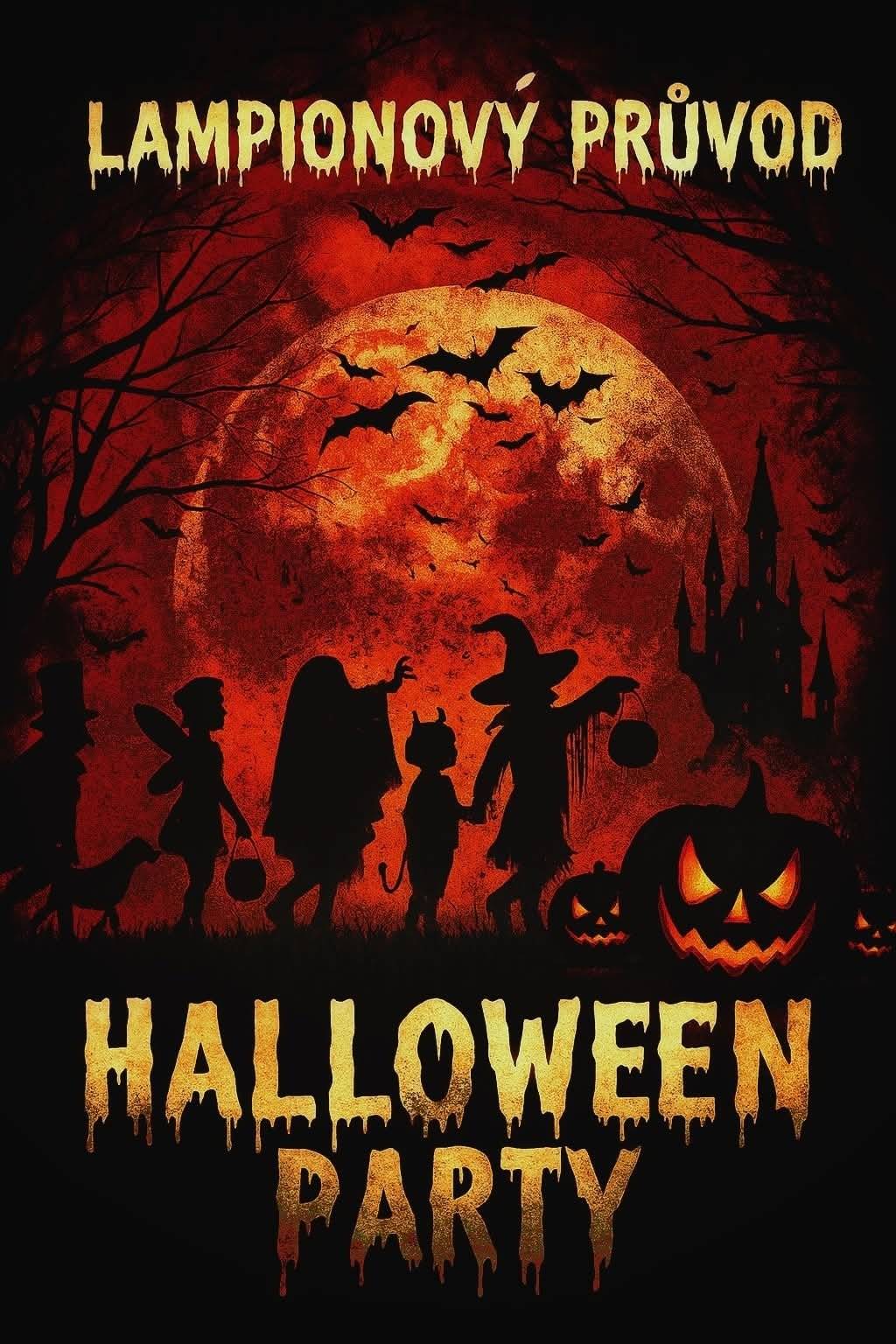 Tradiční každoroční oslava všech bubáků v Přerově nad Labem, opět v originál podání!!! 💥 ..a teš se na tajemné překvapení!!! ☝️🥸🕸️ 1.11.2025 Průvod v maskách startuje v zámecké zahradě v 18:00. Halloweenský rej pokračuje v lesoparku u hřiště ☝️ Těšit se můžete na Tajuplné bludiště, Čarodějnický rej, Strašidelnou dílnu, Děsivé kino, Temný hřbitov a mnoho dalších temných zákoutí 🎃☠️👻💀 OBČERSTVENÍ PRO MALÉ I VELKÉ!!!   Samozřejmě nebude chybět ani soutěž o nejděsivější masku 👽 Tak doraž s celou rodinkou, bude to stát za to!   Powered by ComorTeror 💪👹👌 After unferground party 🤸🤸🍻