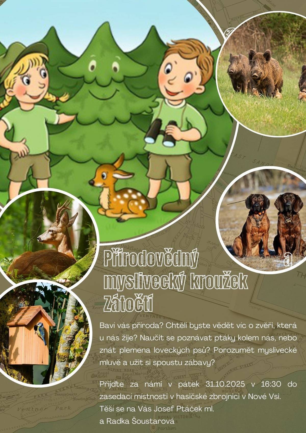 Zveme děti školou povinné, které mají zájem o přírodopisný kroužek