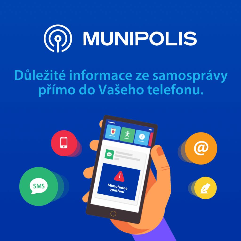 Vážení spoluobčané, děkujeme, že využíváte portál Munipolis! 🧡 Díky němu můžeme být všichni rychleji v obraze o dění v naší obci – od kulturních akcí až po hlášení místního rozhlasu nebo krizové informace. Munipolis už používá spousta z vás, ale ještě ne všichni o něm ví. Budeme rádi, když o něm řeknete i svým sousedům, přátelům nebo známým – a pomůžete jim se přidat. 📱 Aplikace do telefonu vám pošle upozornění hned, jak se něco děje. ✉️ Nebo si můžete nechat zasílat zprávy e-mailem – jak vám to vyhovuje. Munipolis je zcela zdarma a jeho používání je jednoduché. Pokud by něco nefungovalo nebo jste potřebovali pomoc s nastavením, napište nebo se zastavte za místostarostou obce – rádi poradíme. Díky, že pomáháte šířit informace a držet naši obec pohromadě! 🤝 Váš obecní úřad