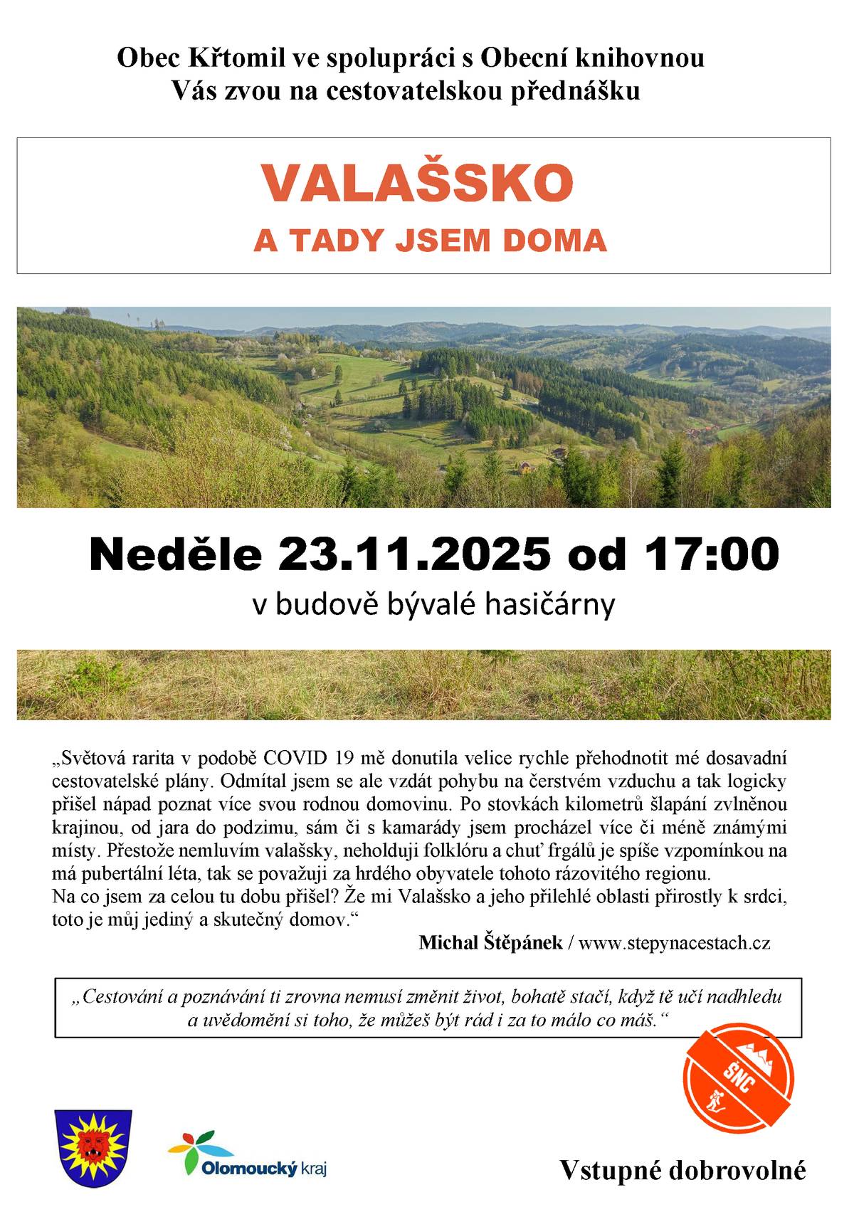 eděle 23.11.2025 v 17:00