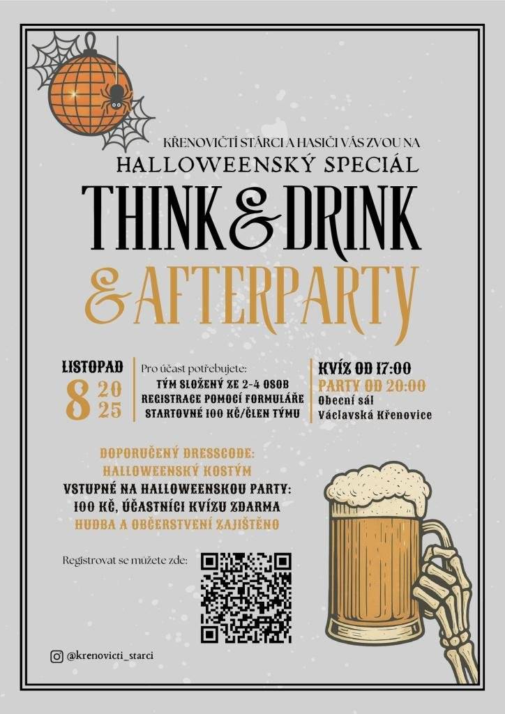 Křenovičtí stárci a Sbor dobrovolných hasičů Křenovice Vás srdečně zvou