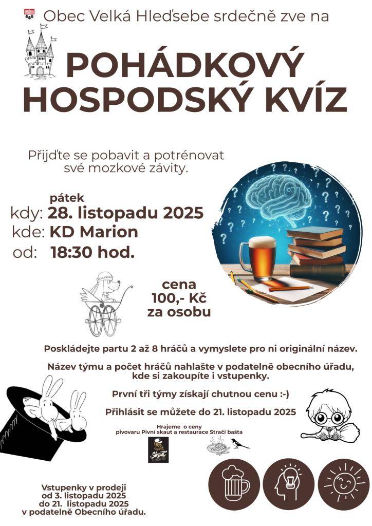 28. listopadu 2025 od 18:30 hodin v KD Marion.