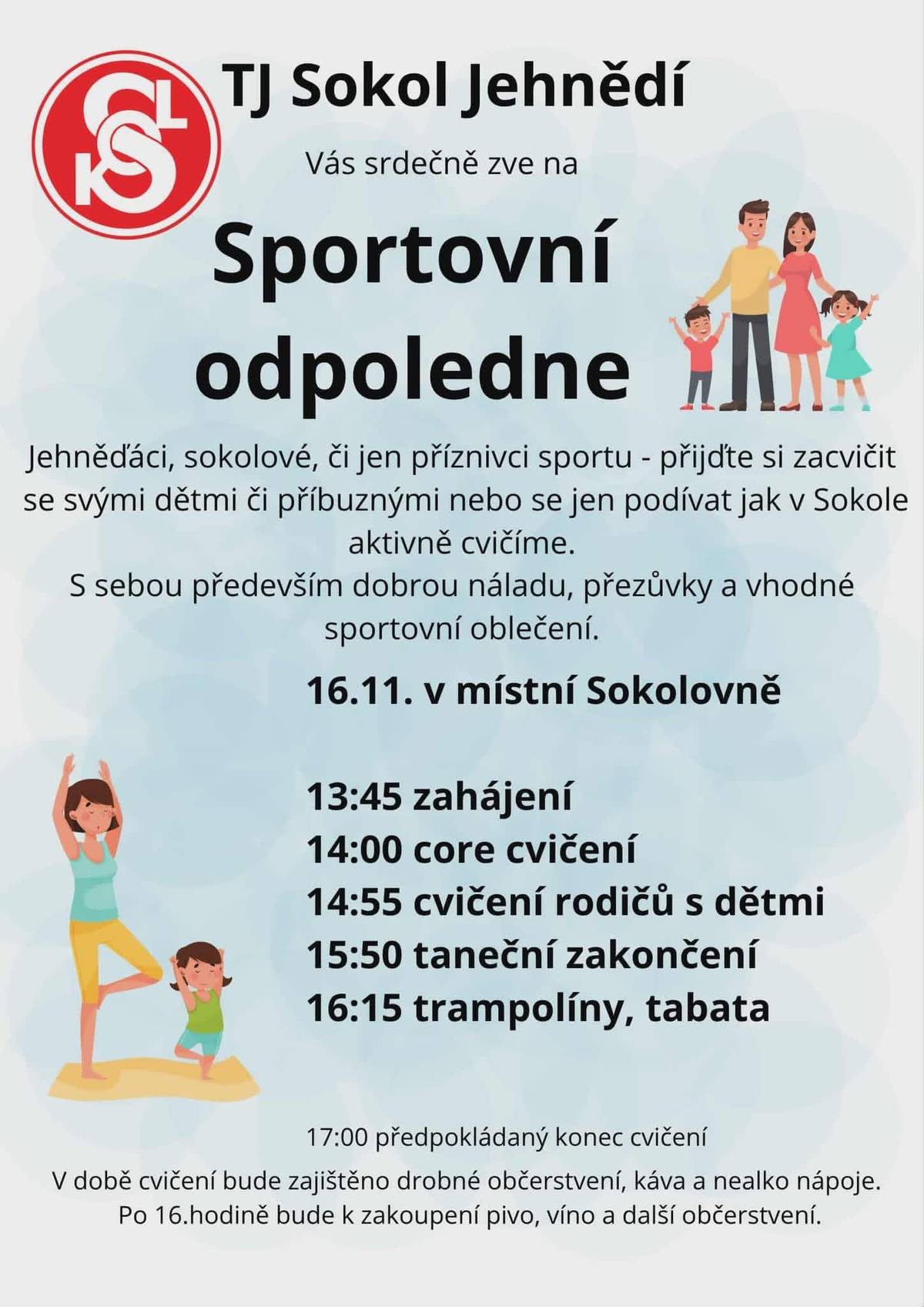 Přijdte si s námi zacvičit :-)