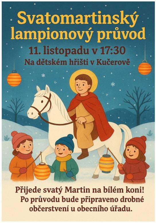 Svatomartinský lampionový průvod