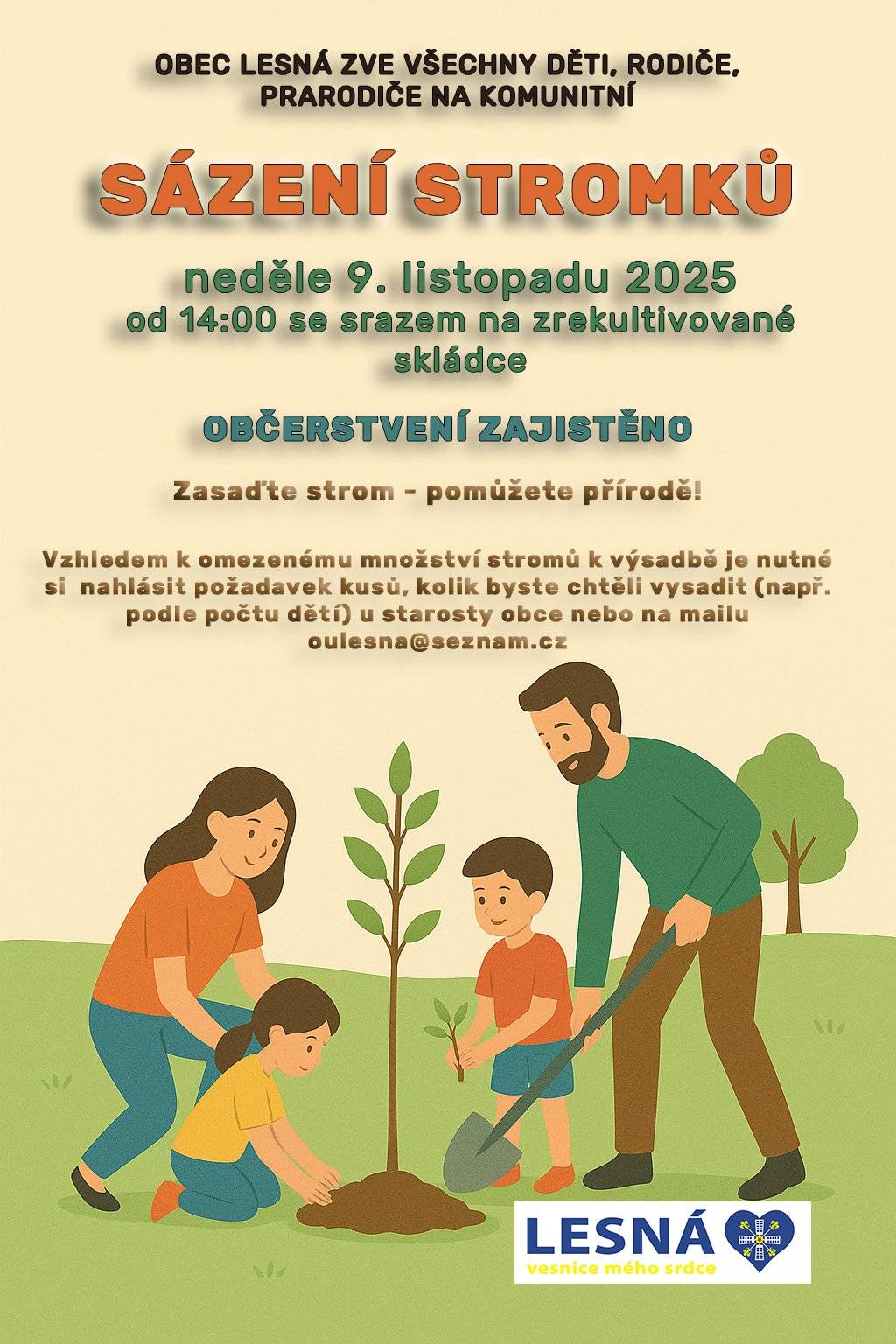 Komunitní sázení stromků