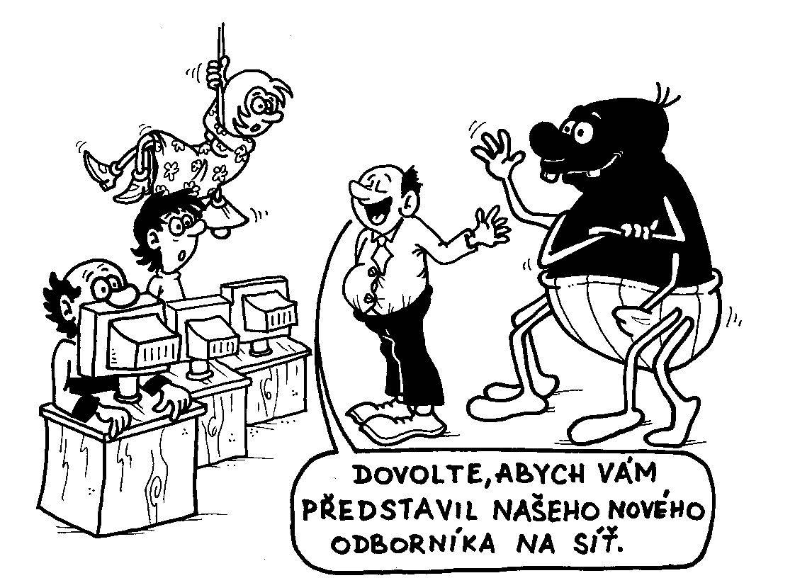 Firma zaměstnala podivného odborníka na síť