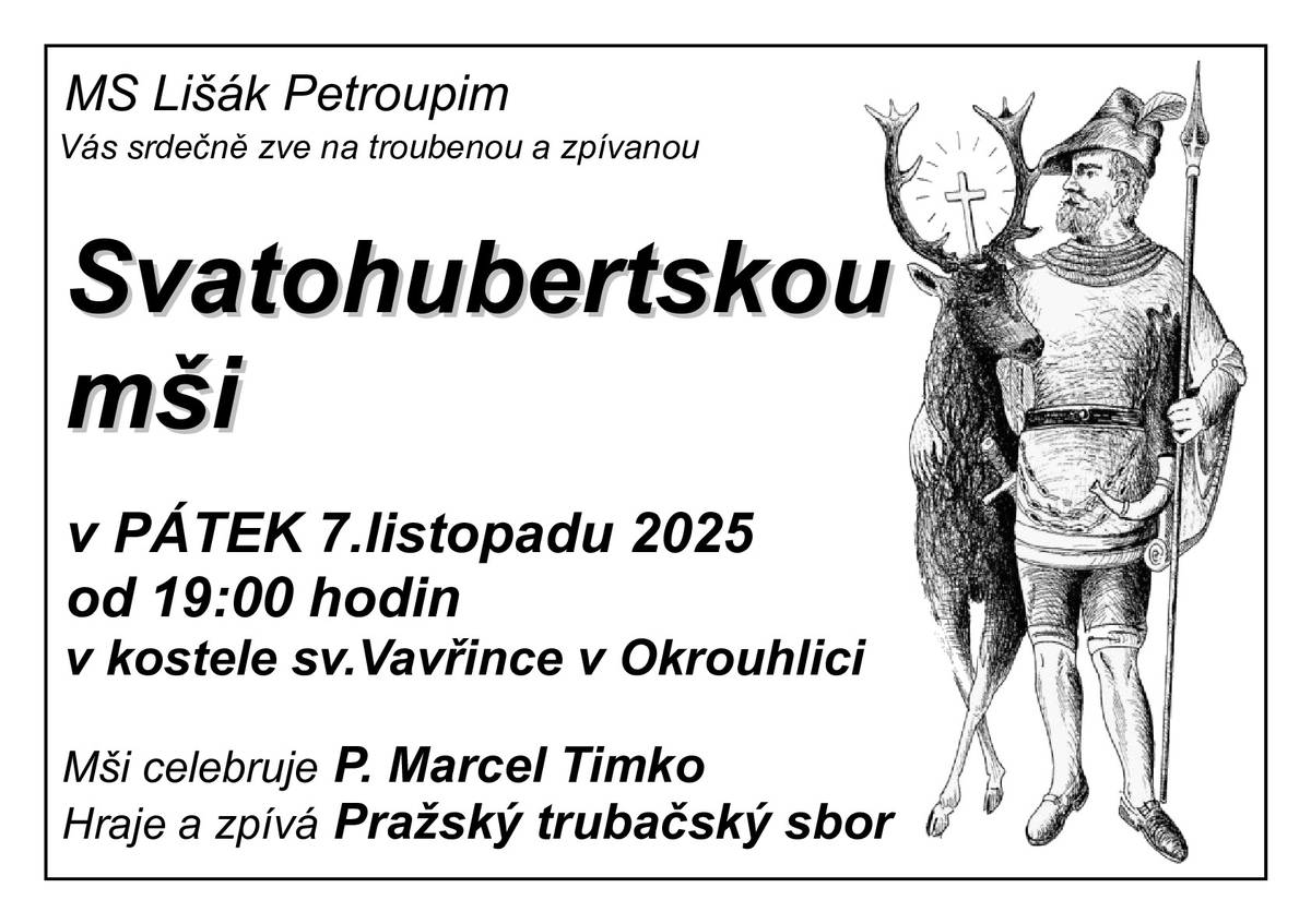 již tento pátek 7.11.2025 od 19:00