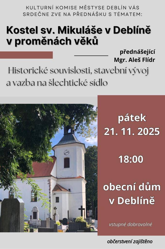 Téma navazuje na přednášky Mgr. Flídra konané v Dolních Loučkách.