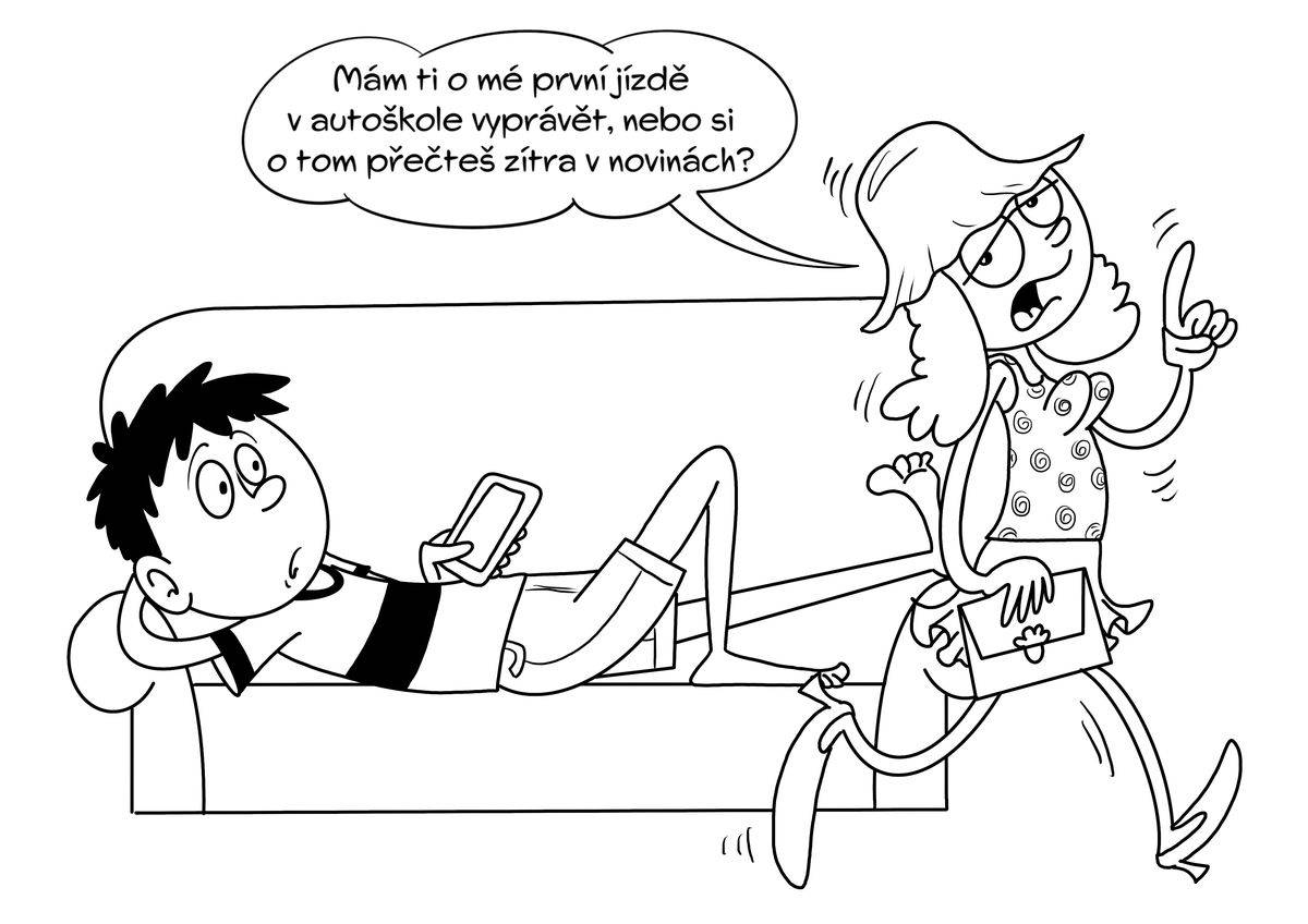 Žena mu tajila, jak dopadla její jízda autem