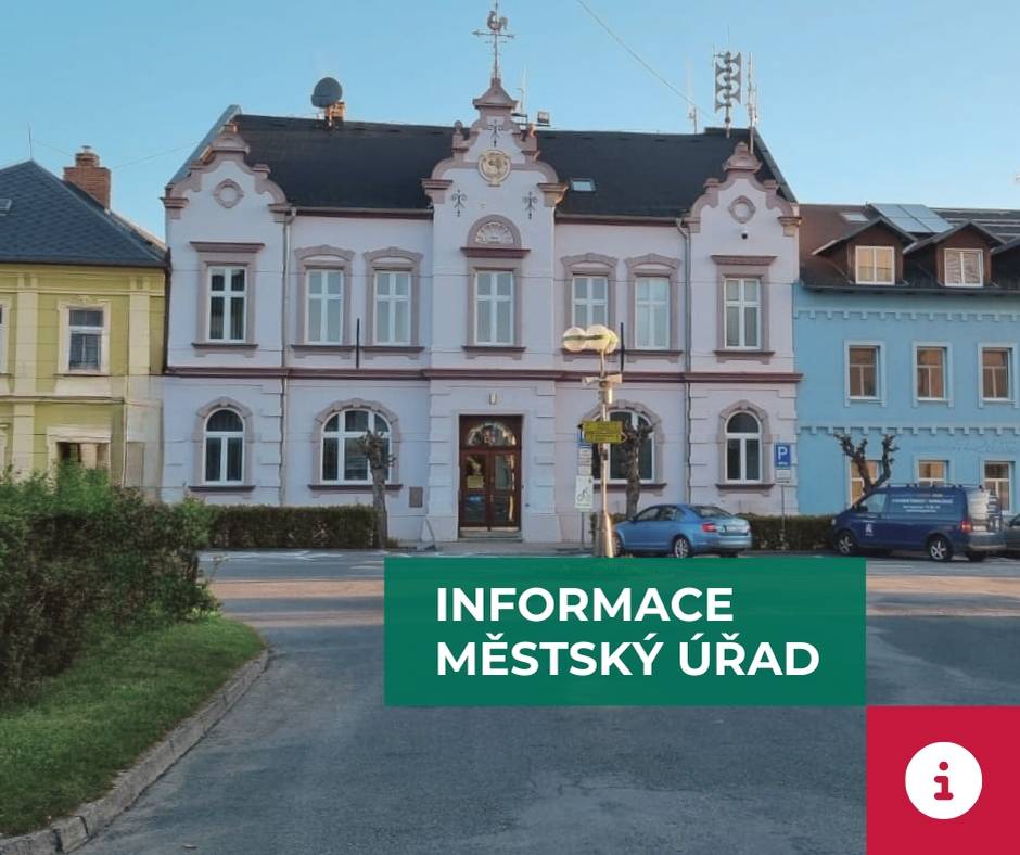 Upozorňujeme občany, že ve čtvrtek 24. 4. 2025  bude městský úřad uzavřen z důvodu školení.