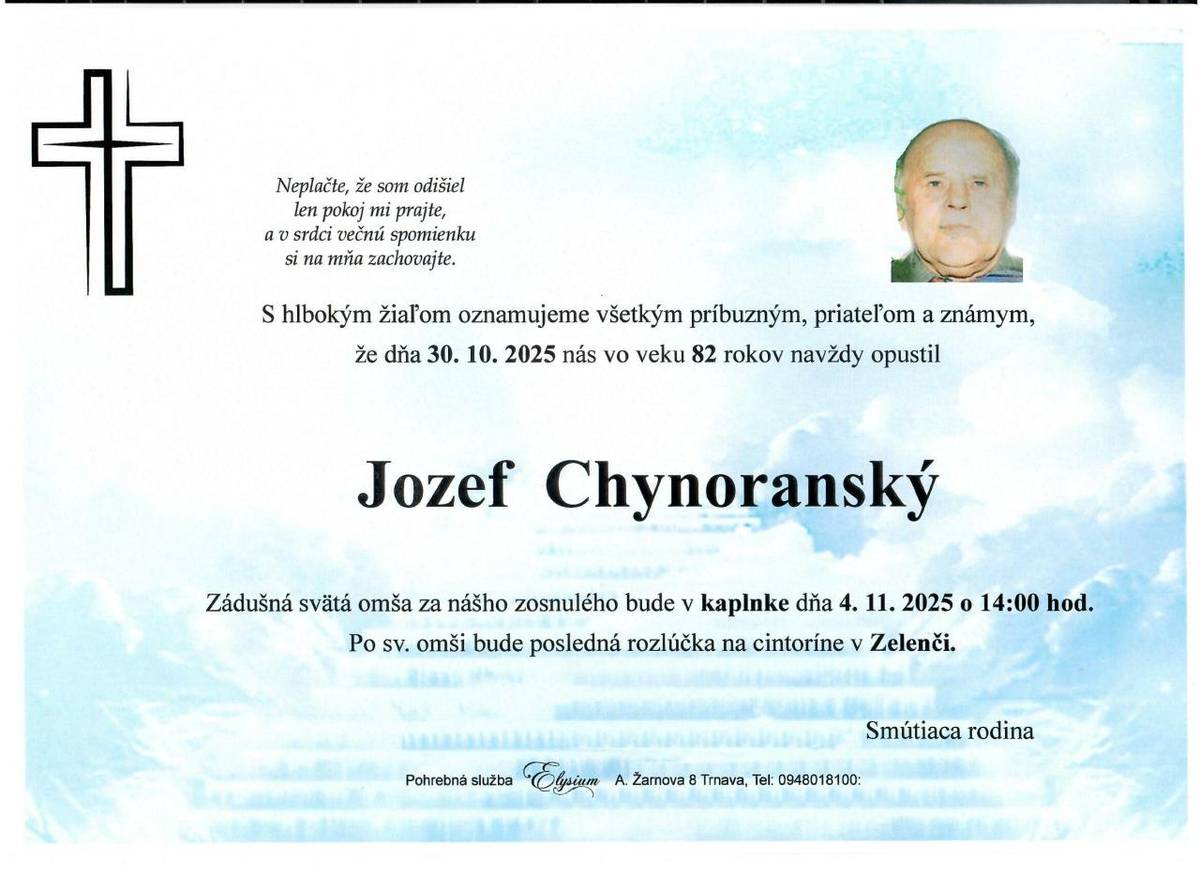 p. Jozef Chynoranský