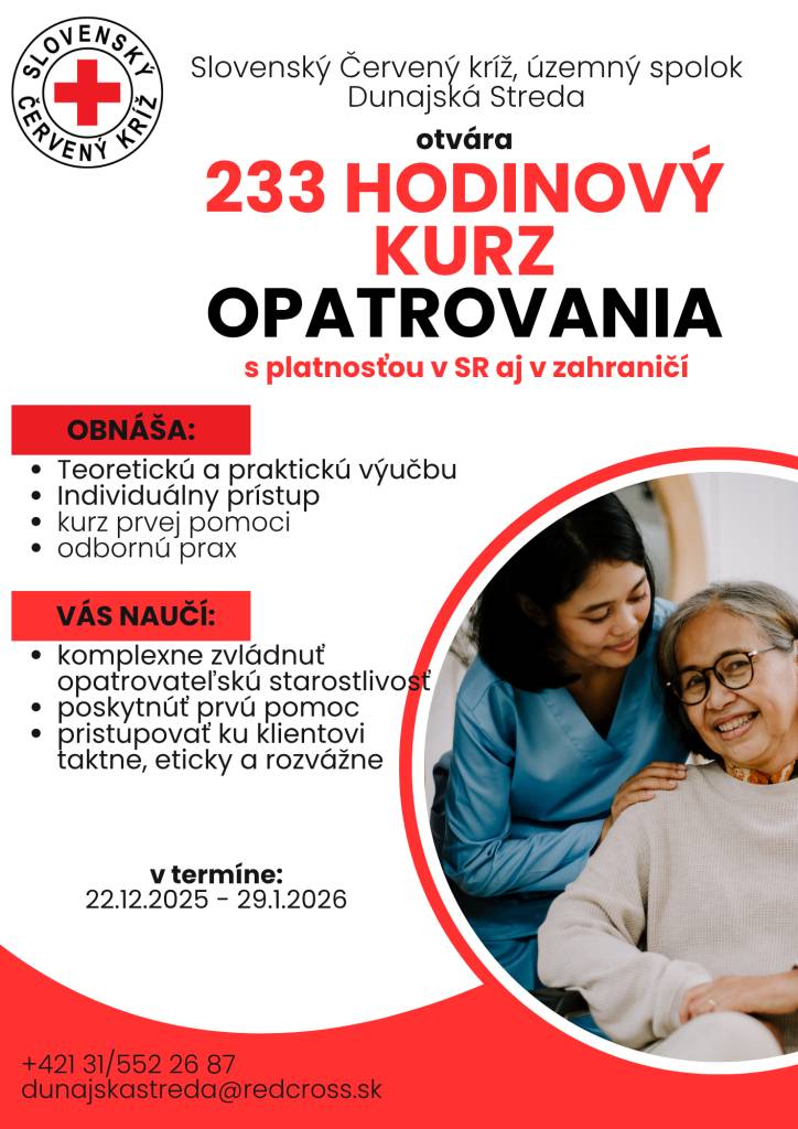 Kurzy opatrovania a opatrovania detí