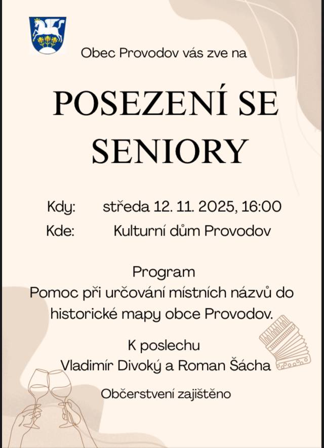 V kulturním domě na Provodově od 16 hodin!